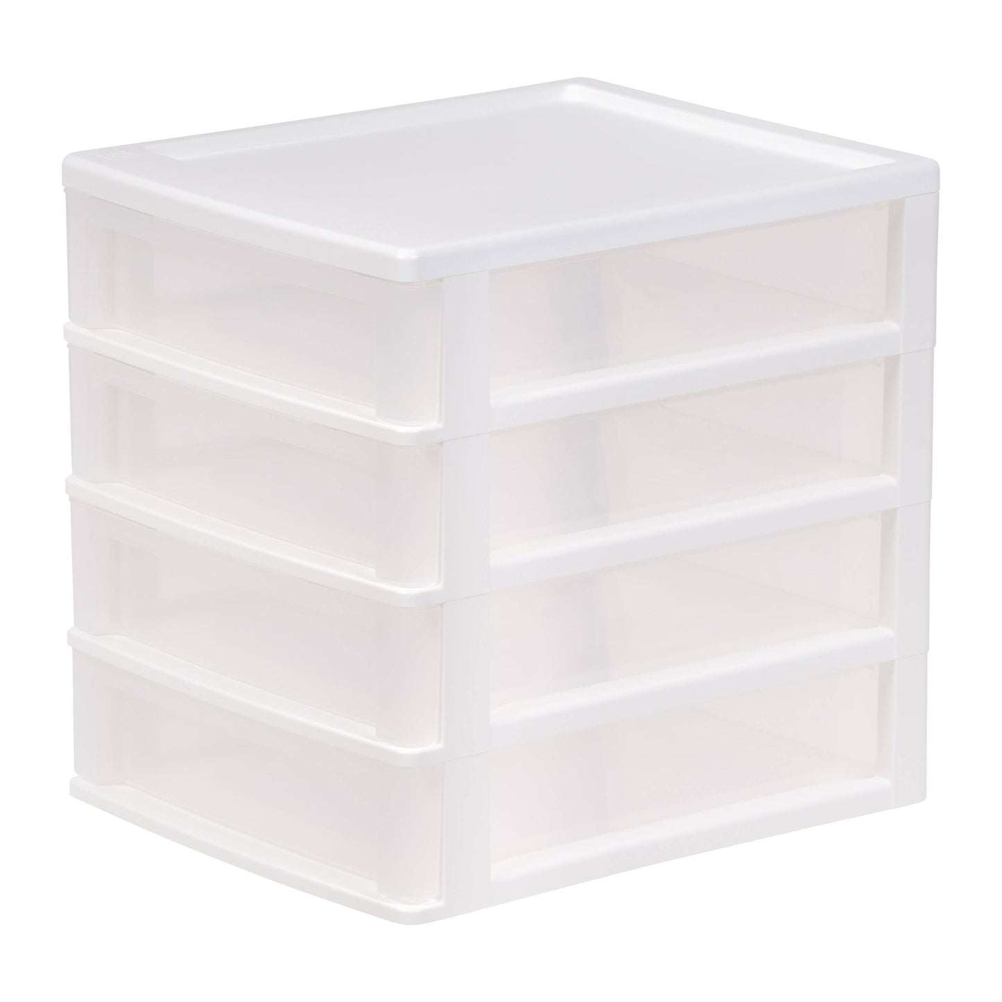 Iris 4 Drawer Desktop-Storage Unit White - Product image 1