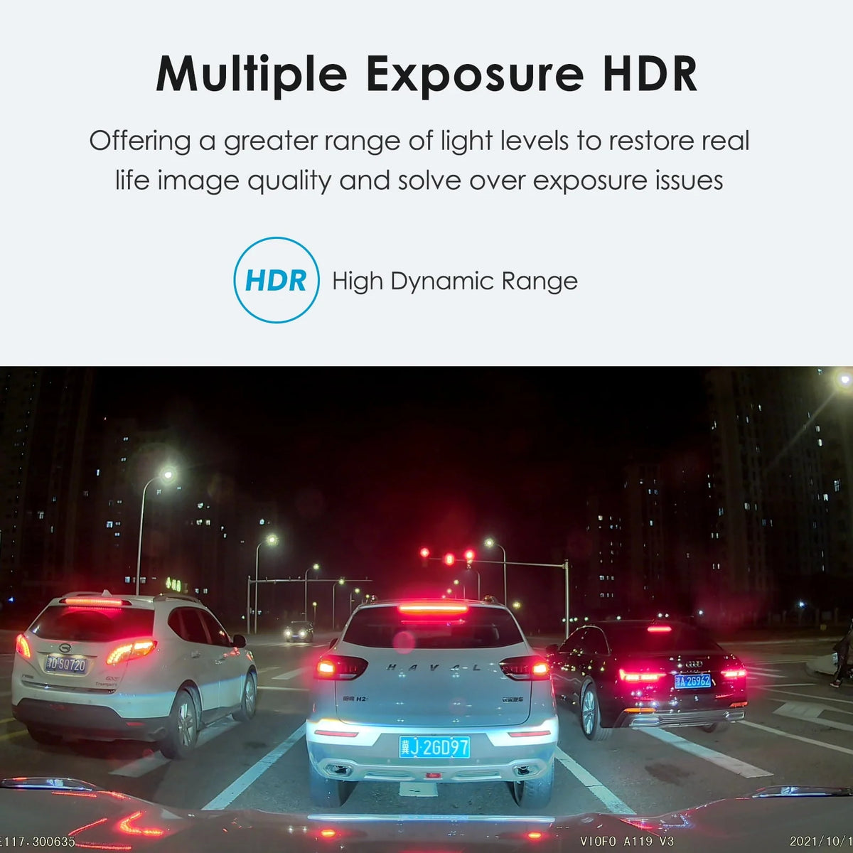 VIOFO 2K Dash Cam 2560x1440p Quad HD+ Car Dash Camera, Ultra Clear Night Vision, GPS Included - Product image 8