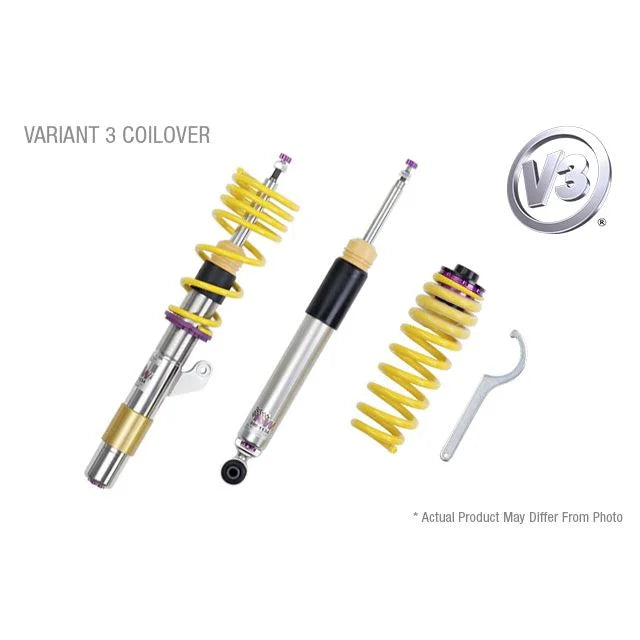 KW Suspensions 3522000H KW V3 Coilover Kit - BMW 4 series F33 428i Convertible RWD; without EDC