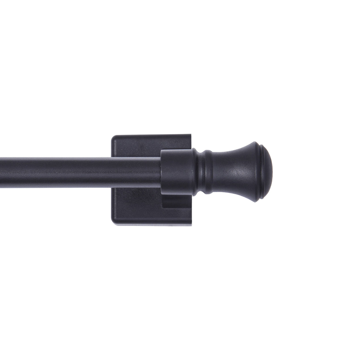Mainstays Cameron 7/16 inch Adjustable Multi-Use Magnetic Appliance Rod, 16-28 inch, Black - Product image 1