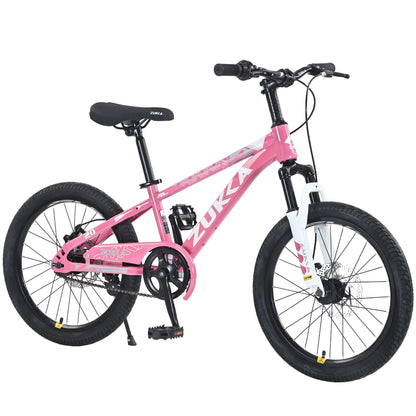 Zukka 20 in Kids Mountain Bike Steel Frame Hardtail Bicycle for Child Aged 7 - 10 Years Pink - Product image 6