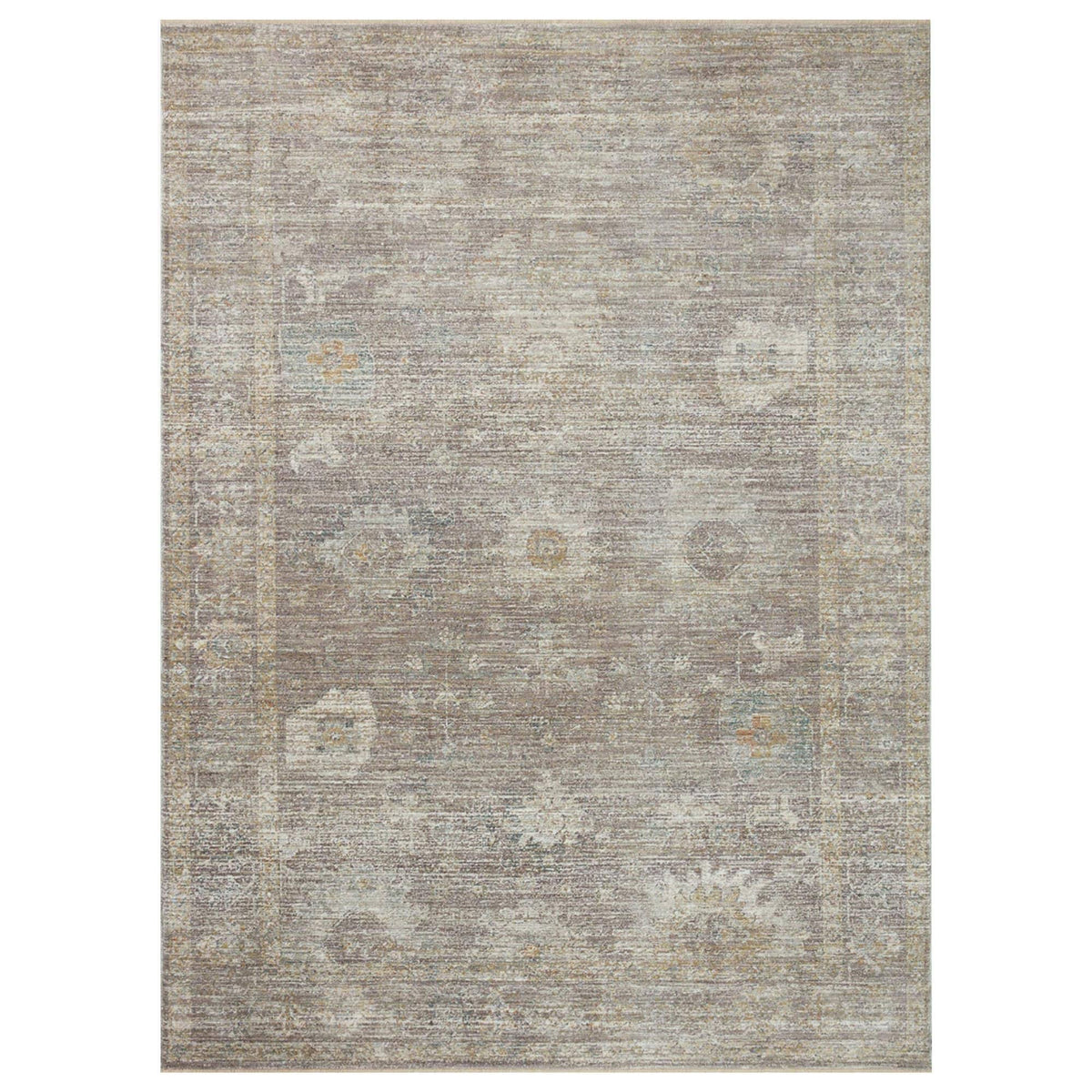 Magnolia Home by Joanna Gaines x Loloi 9'6" 13'1" Stone/Natural Large Millie MIE-05 Area Rug - Product image 1