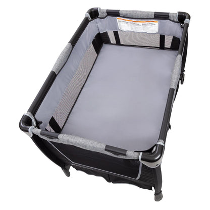 Baby Trend Simply Smart Nursery Center Playard with Bassinet and Travel Bag - Whisper Grey - Product image 5