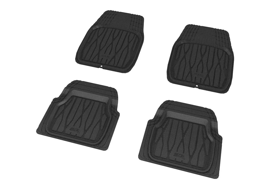 3D MAXpider 2099L-09-FR4 - 777-1 Universal Kagu Black Mat 4pcs (Size: L Front L 28in x W 21in Rear L 20in x 21in)