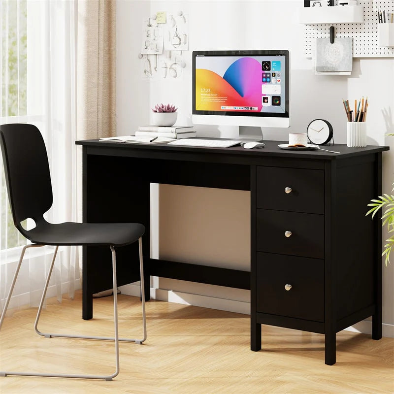 Computer Desk with 3 Storage Drawers, 48" Modern Home Office Desk with Spacious Desktop - Product image 20