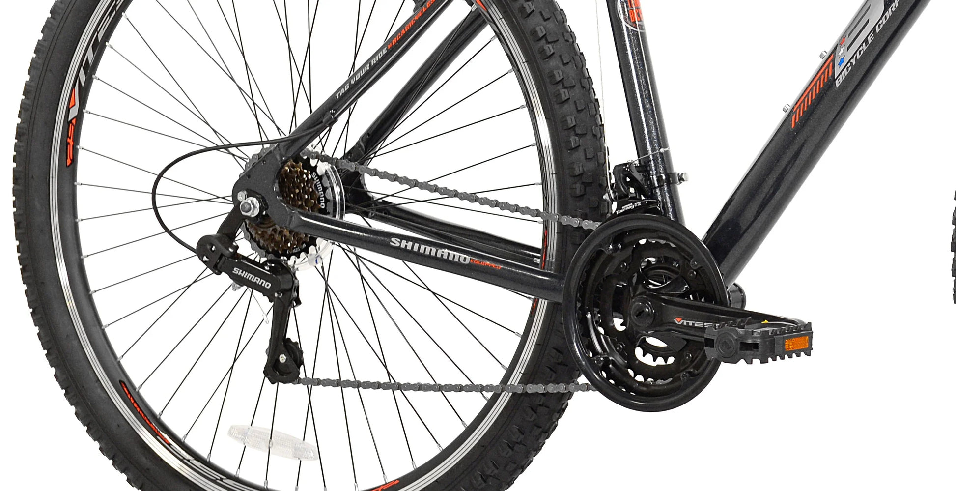 29" SC29 Mountain Bike, Gray/Orange - Product image 4