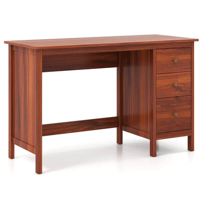Computer Desk with 3 Storage Drawers, 48" Modern Home Office Desk with Spacious Desktop - Product image 23