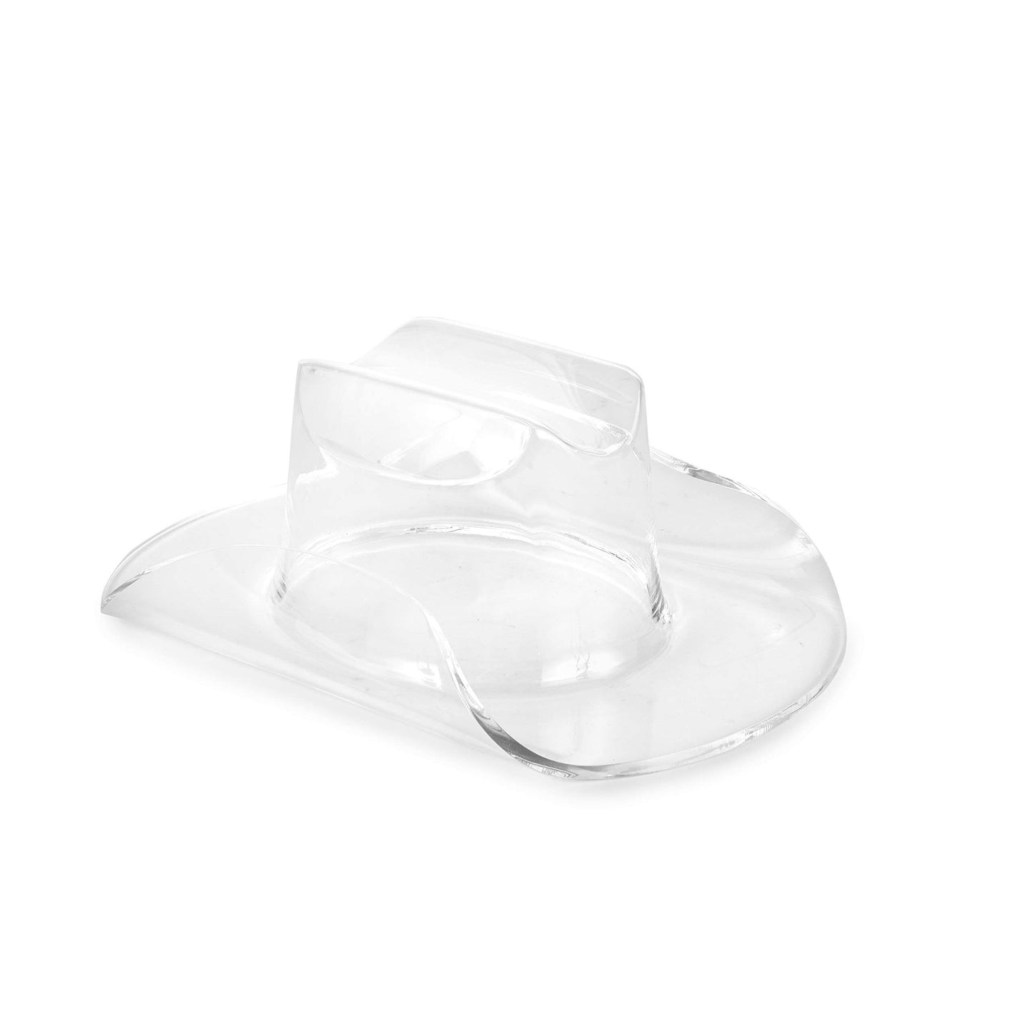 Huang Acrylic Small Cowboy Hat - Perfect for Home Decor or Chip and Dip Serving Bowl - used for Decor - Product image 1