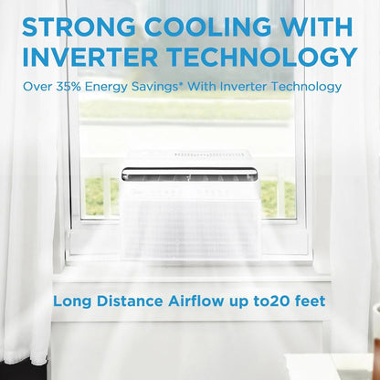 8, 000 BTU U-Shaped Smart Inverter Air Conditioner C Cools up to 350 Sq. Ft - Product image 5