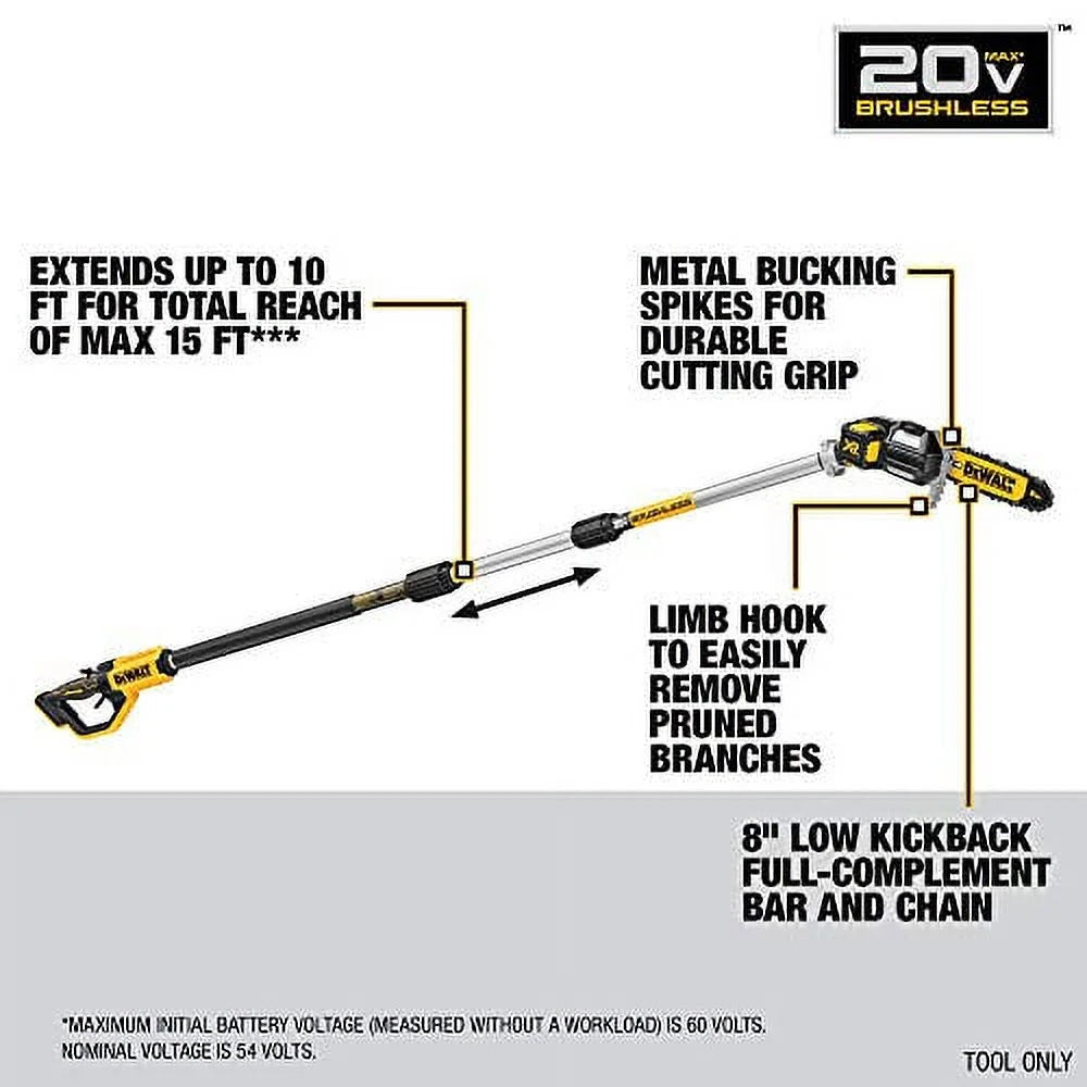 Dewalt 20V MAX XR Brushless Cordless Pole Saw (Bare Tool) - Product image 11