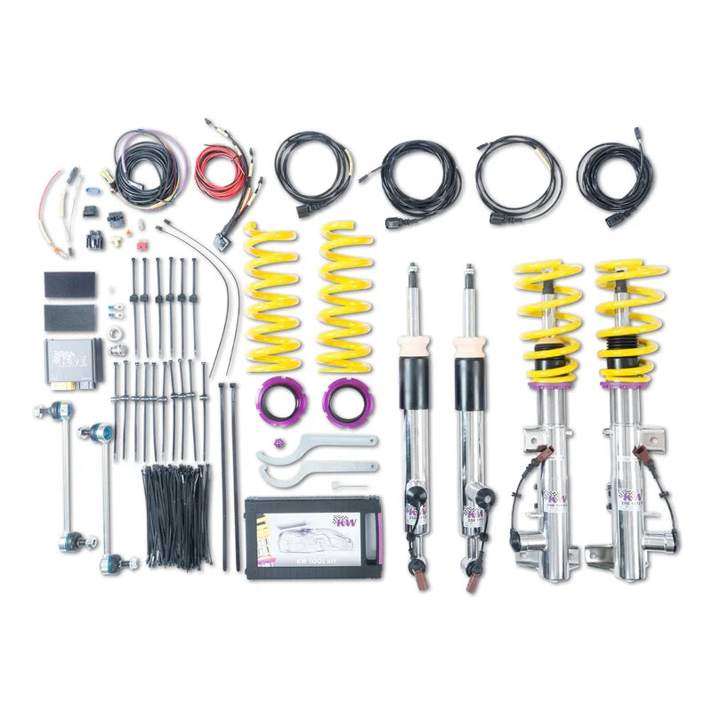 KW Suspensions 39025004 KW DDC ECU Coilover Kit - 08+ C-Class C63 AMG (W204 204AMG) Sedan