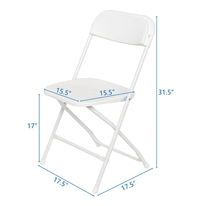 Ubesgoo 10 Packs Plastic Folding Chairs Wedding Banquet Seat Party Event Chair for Adults - Product image 7