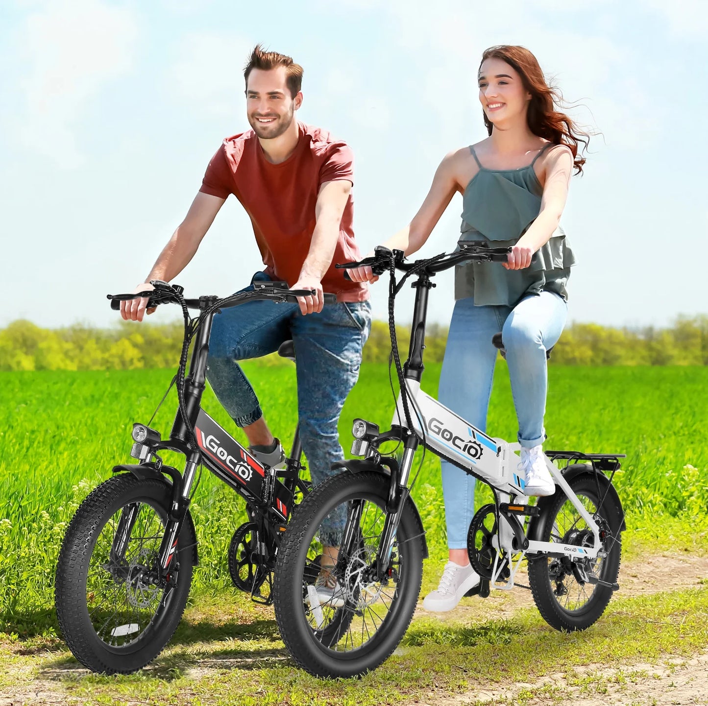 Gocio Foldable Electric Bike for Adults, Peak 750W Electric Mountain Bicycles - Product image 2