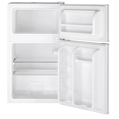 GE Appliances 3.1 Cu. Ft. Freestanding Double Door Compact Refrigerator, Steel - Product image 5