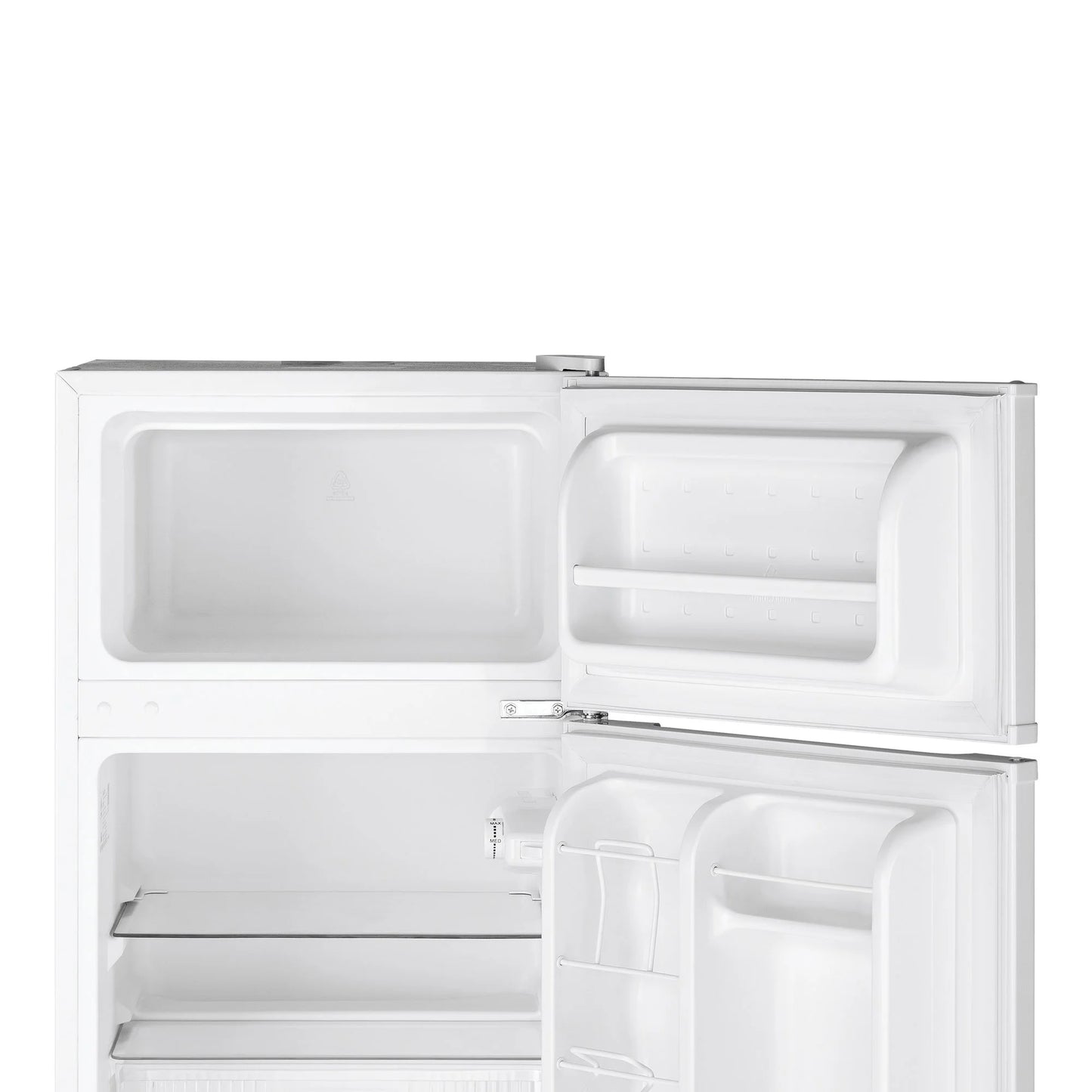GE Appliances 3.1 Cu. Ft. Freestanding Double Door Compact Refrigerator, Steel - Product image 8