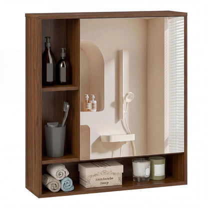 Tangkula Bathroom Cabinet with Mirror for Living Room - Product image 12