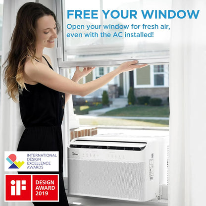 8, 000 BTU U-Shaped Smart Inverter Air Conditioner C Cools up to 350 Sq. Ft - Product image 4