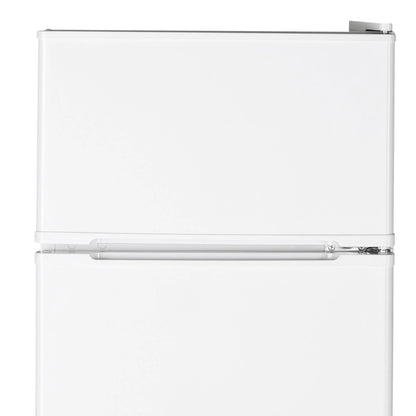GE Appliances 3.1 Cu. Ft. Freestanding Double Door Compact Refrigerator, Steel - Product image 6