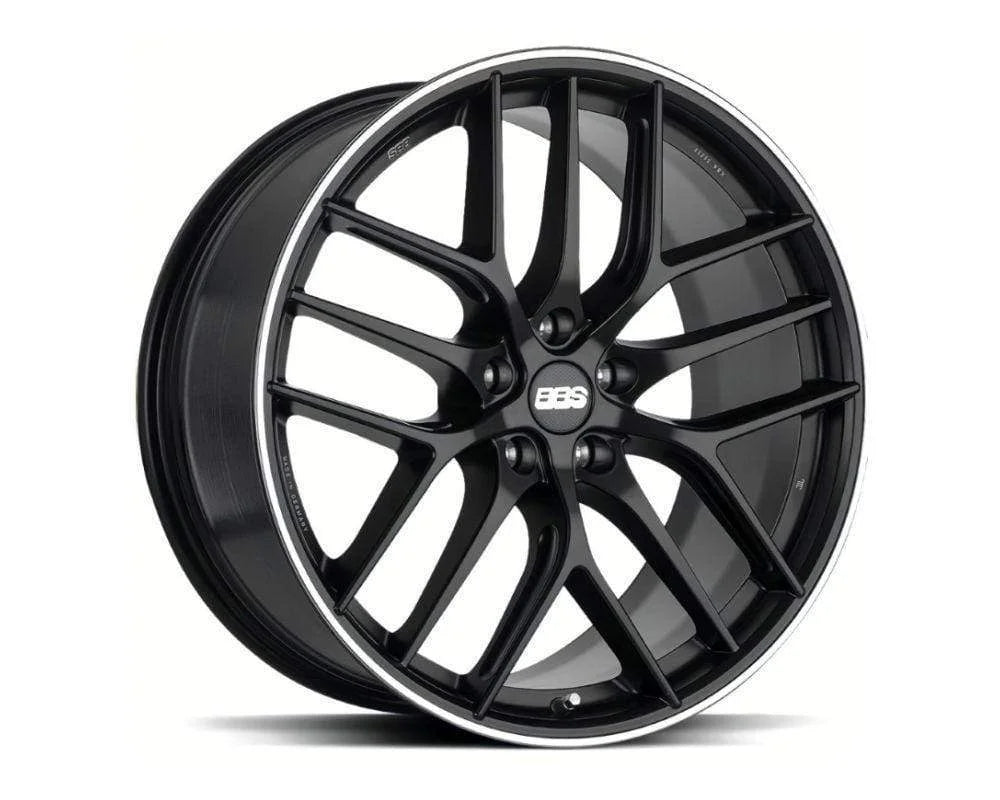 BBS CC-R Black Center w/ Polished Rim 20" 5x120