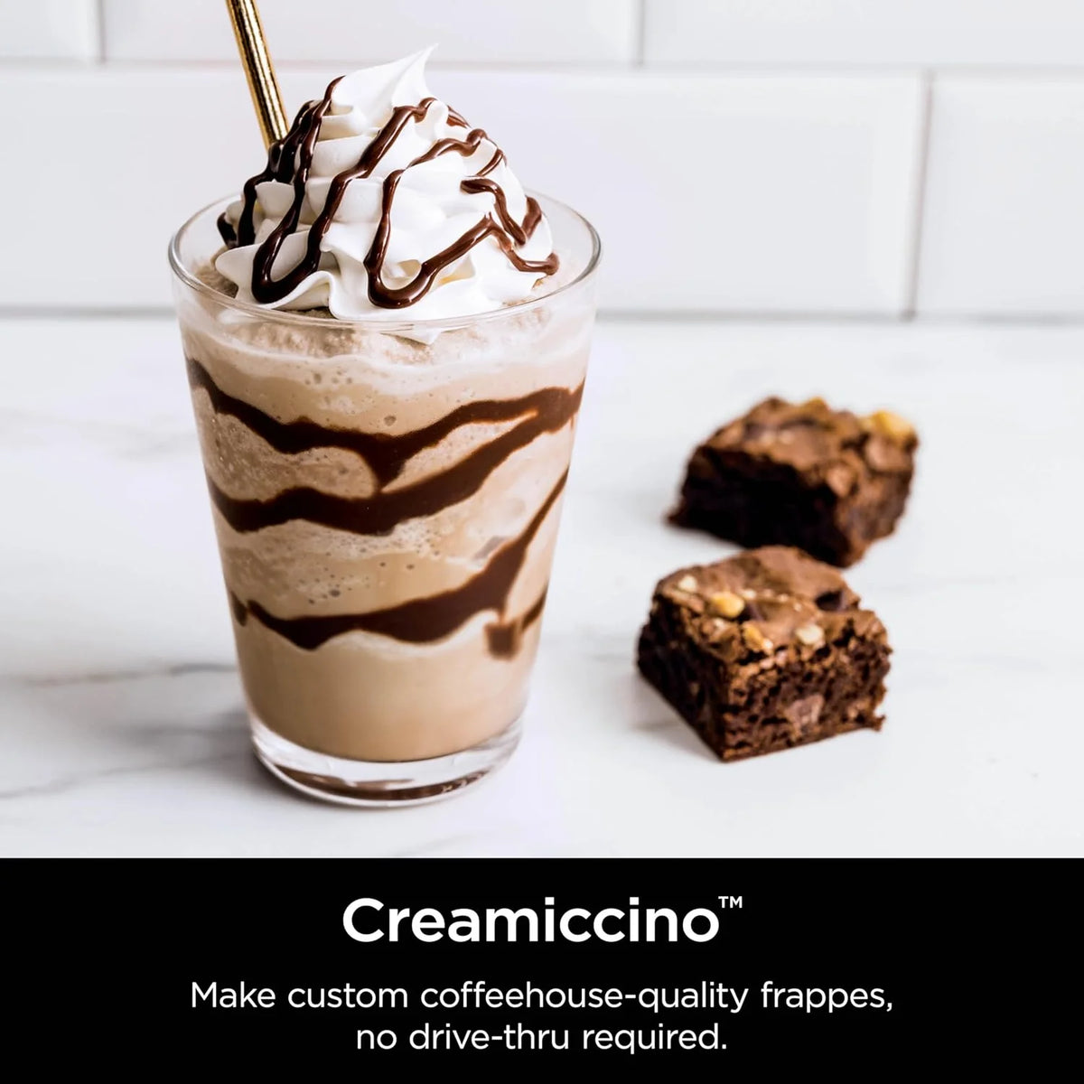 Ninja CREAMi Deluxe NC501EU Ice Cream and Frozen Drink Maker