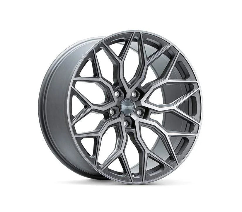Vossen HF-2 19" 5x120 Wheel in Tinted Matte Gunmetal