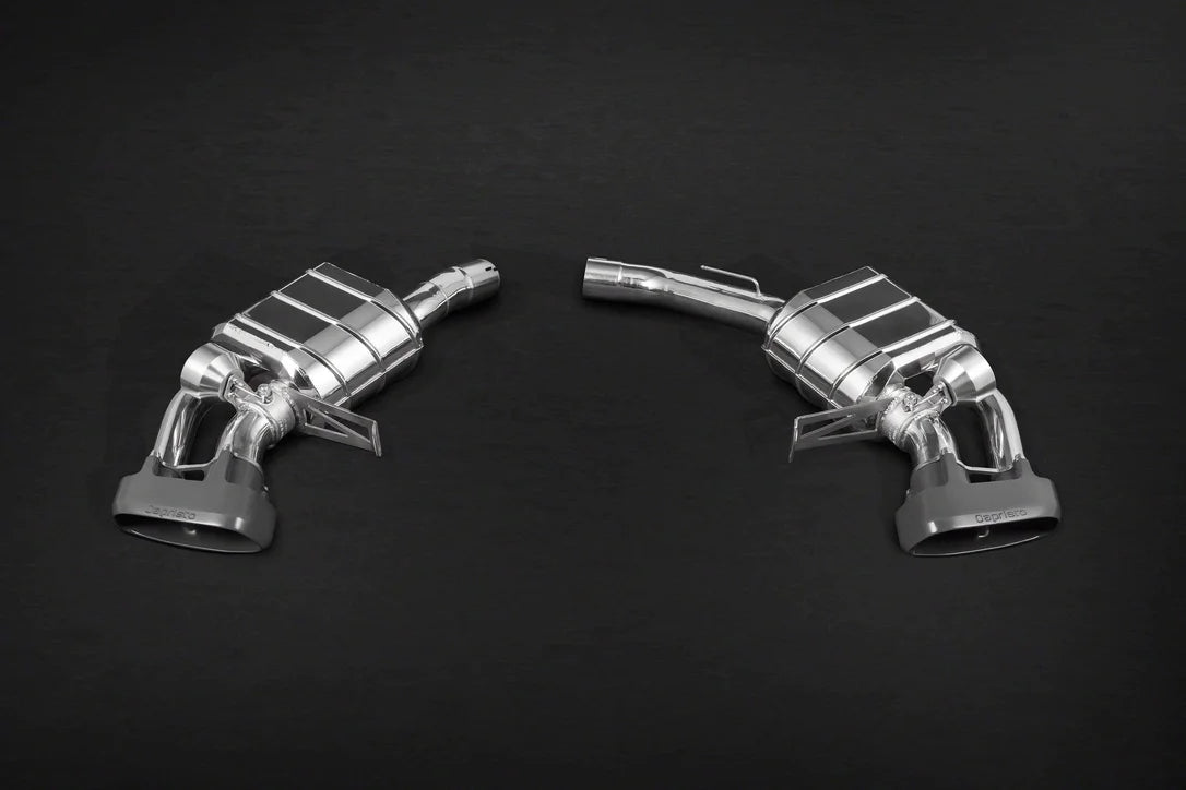 Porsche Macan S & Turbo - Valved Exhaust System, Mid Pipes, incl CES-3 Programmable Controller