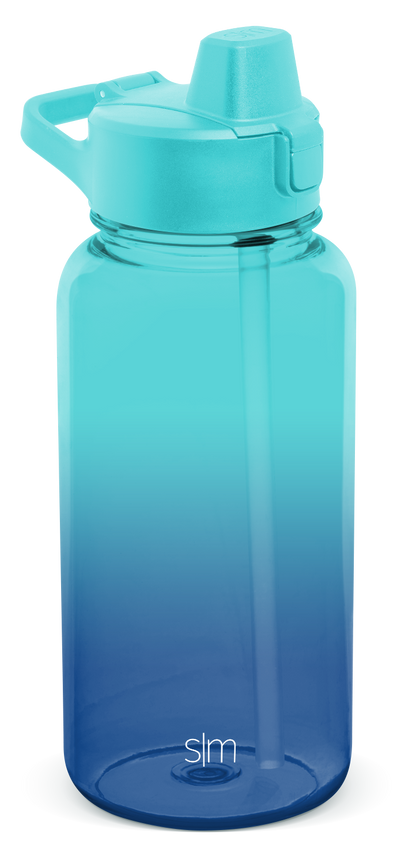 Plastic Summit With Simple Flip Silicone Straw Lid