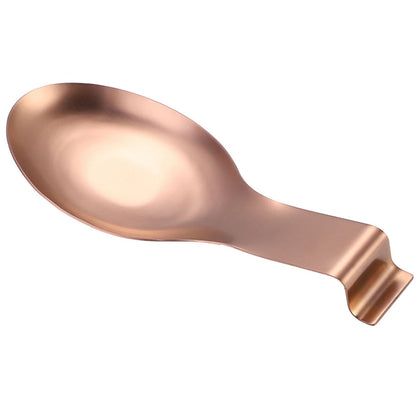 Holder Kitchen Utensils Accs Spoon Rest for Bar Coffee Station Cooking Rose Gold - Product image 2