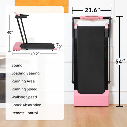 Ambifirner Portable Folding Treadmill, 3.0 HP Foldable Compact Treadmill for Home Office with 300 lb - Product image 6
