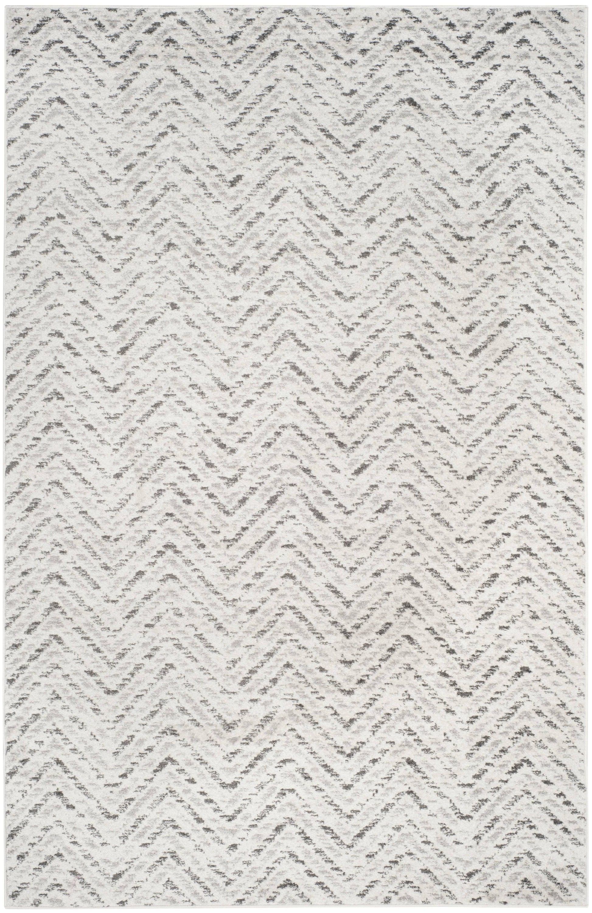 Safavieh 8' x 10' Adirondack ADR104N Ivory / Charcoal Rug - Product image 1