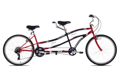 26" Northwoods 21 - Speed Dual Drive Tandem Adult'S Bike, Red/Black - Product image 2