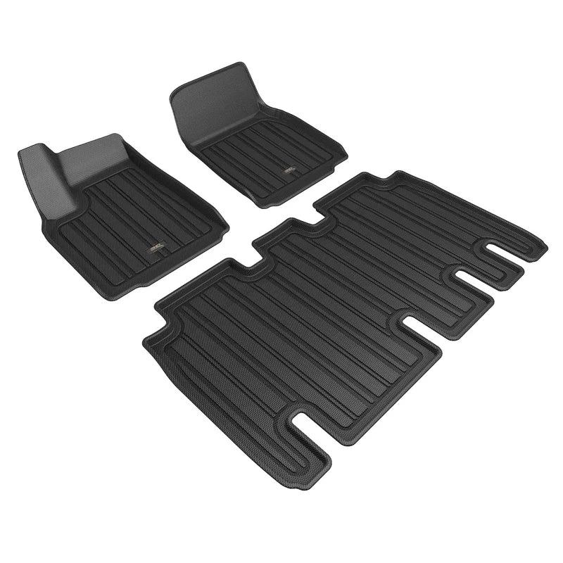 3D MAXpider E1TL04601809 - 22-24 Tesla Model X 5-Seat Elitect Black R1 R2